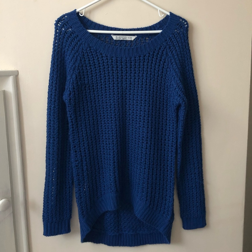 Blue sweater